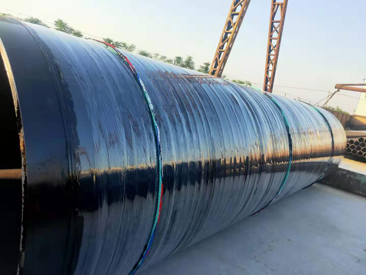 3PE防腐保溫鋼管，鋼套鋼保溫鋼管，三油兩布防腐鋼管